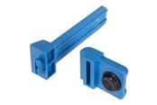 Rackkoffers - Middle Atlantic Forward Small Device Mounting Clamps - Blue - Pack of 4 - FWD-SIDECLMP-4