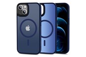 Mobiel - Covers & Cases - Tech-Protect MagMat MagSafe Case for iPhone 13 - Navy Matte - 9490713933015