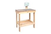 Buiten spelen - Small Foot - Wooden Mud Kitchen and Play Table - 12789