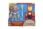 Speelgoedpop - Marvel Iron Man and his Awesome Friends Iron Man Ultron Clash Pack - G19955L00