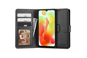 Mobiel - Covers & Cases - Tech-Protect Wallet Case for Xiaomi Redmi 12C - Black - 9490713933756