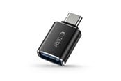 USB hub - Tech-Protect UltraBoost USB-C (Male) / USB-A (Female) OTG Adapter - Black USB hub - 1 - Zwart - 9490713932858