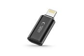 USB hub - Tech-Protect UltraBoost Lightning (Male) / USB-C (Female) Adapter - Black USB hub - 1 - Zwart - 9490713933800