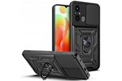 Mobiel - Covers & Cases - Tech-Protect CamShield Pro Case for Xiaomi Redmi 12C - Black - 9490713934340
