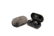 Headphones/Headsets - GUESS 4G Metal Bluetooth headphones with ENC docking station - brown - 3666339220846