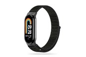 Smartwatch - Accessoires - Tech-Protect Nylon Strap for Xiaomi Smart Band 8 / 8 NFC - Black - 9490713935118