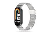 Smartwatch - Accessoires - Tech-Protect MilaneseBand Strap for Xiaomi Smart Band 8 / 8 NFC - Silver - 9490713935170