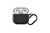 Mobiel - Adapters & Opladers - Puro Icon Case for AirPods 4 - Black - PUAPC4ICONBLK