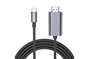 Beelscherm- en tv-kabel - Tech-Protect UltraBoost USB-C / HDMI 4K 60Hz 2m Cable - Black - 9490713934753