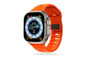 Smartwatch - Accessoires - Tech-Protect IconBand Line Strap for Apple Watch 4 / 5 / 6 / 7 / 8 / 9 / SE / Ultra 1 / 2 (42 / 44 / 45 / 49 mm) - Orange - 9490713934845