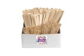 Bouw-/constructiekits - Colorations - Wooden Craft Sticks Miscellaneous Classroom Set 1200 pcs. - CHCPCS