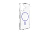 Mobiel - Covers & Cases - Puro Lite Mag TPU+PC Case Compatible with MagSafe for iPhone 17 - Transparent with Pink Ring - PUIPC1763LITEMPINK