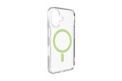 Mobiel - Covers & Cases - Puro Lite Mag TPU+PC Case Compatible with MagSafe for iPhone 17 - Transparent with Green Ring - PUIPC1763LITEMGRN