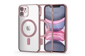 Mobiel - Covers & Cases - Tech-Protect MagShine Line MagSafe Case for iPhone 11 - Pink - 9490713935361