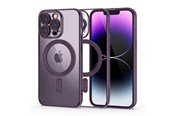 Mobiel - Covers & Cases - Tech-Protect MagShine Line MagSafe Case for iPhone 14 Pro - Purplemo - 9490713935644