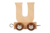 Houten speelgoed - Small Foot - Wooden Letter Train - U - 12 pieces - 7480-display12