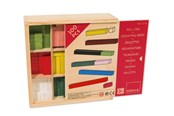 Buiten spelen - Jumbo Goula - Counting sticks 10x10 in wooden box - 51106