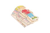 Puzzels - Beleduc Wooden Layered Puzzle Girl - 5 Layers Hout - 17160