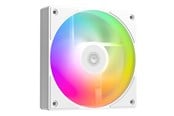 Case Fan - ID-Cooling AS-120 ARGB Reverse - Case ventilator - 120mm - Wit met RGB-licht - AS-120-ARGB-WR