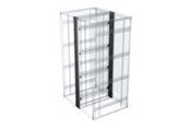 Rackkoffers - Middle Atlantic BGR Series BGR-CC-45FB - rack cable management tray - 45U - BGR-CC-45FB