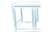 Muurbevestigingen, AV-bevestigingen & AV-meubels - Middle Atlantic C5 Series mounting component - millwork drawings and hardware - Max - recommended for - C5-MK27-2