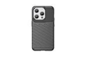 Mobiel - Covers & Cases - Hurtel Armored iPhone 15 Pro Thunder Case - Black - 9145576279533