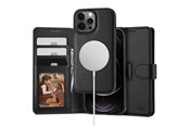 Mobiel - Covers & Cases - Tech-Protect Wallet MagSafe Case for iPhone 12 / 12 Pro - Black - 9490713935699