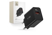Mobiel - Adapters & Opladers - Tech-Protect NC30W Mains Charger USB-C PD 30W / USB-A QC 3.0 - Black - 9490713935187