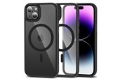 Mobiel - Covers & Cases - Tech-Protect MagMat MagSafe Case for iPhone 15 - Clear Black - 9490713936467