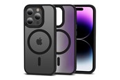 Mobiel - Covers & Cases - Tech-Protect MagMat MagSafe Case for iPhone 15 Pro Max - Matte Black - 9490713936535