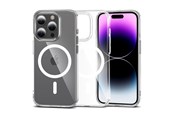 Mobiel - Covers & Cases - Tech-Protect FlexAir Hybrid MagSafe Case for iPhone 15 Pro - Clear - 9490713936610