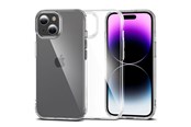 Mobiel - Covers & Cases - Tech-Protect FlexAir Hybrid Case for iPhone 15 - Transparent - 9490713936702