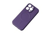 Mobiel - Covers & Cases - Hurtel MagSafe Compatible Silicone Case for iPhone 15 Pro Max Silicone Case - Purple - 9145576280003