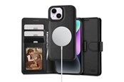 Mobiel - Covers & Cases - Tech-Protect Wallet MagSafe Case for iPhone 15 - Black - 9319456603910