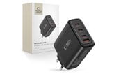 Mobiel - Adapters & Opladers - Tech-Protect NC100W-GAN GaN 3x USB-C PD 100W / USB-A QC 3.0 Charger - Black - 9490713935101