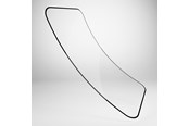 Mobiel - Beschermend glas - Puro Flexible Glass D3O Hybrid Glass with Black Frame for iPhone 16 Plus / iPhone 15 Pro Max / iPhone 15 Plus - PUSDGFIPHONE1667D3O