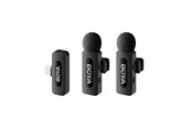 Microfoon - BOYA BY-V20 V2.0 Wireless Microphones 2.4GHz - Black - BY-V20 V2.0
