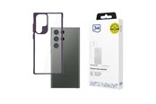 Mobiel - Covers & Cases - 3mk Satin Armor Case+ Purple for Samsung Galaxy S24 Ultra - Transparent - 5903108592871