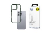Mobiel - Covers & Cases - 3mk Satin Armor Case+ Green for Apple iPhone 16 Pro Max - Transparent - 5903108592734