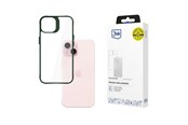 Mobiel - Covers & Cases - 3mk Satin Armor Case+ Green for Apple iPhone 15 - transparent - 5903108592574