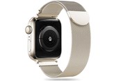 Smartwatch - Accessoires - Tech-Protect MilaneseBand Strap for Apple Watch 4 / 5 / 6 / 7 / 8 / 9 / SE (38/40/41 mm) - Beige - 9319456607260