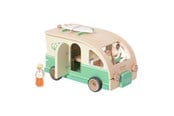 Houten speelgoed - Classic World Wooden Camper with Accessories - 9pcs. - 20264
