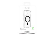 Mobiel - Covers & Cases - Puro Lite Mag TPU+PC Case Compatible with MagSafe for iPhone 17 - Transparent with Black Ring - PUIPC1763LITEMBLK
