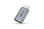 USB hub - Tech-Protect UltraBoost USB-C (Male) / Lightning (Female) Adapter - Grey USB hub - 1 - USB 3.0 - Grijs - 9319456606195