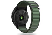 Smartwatch - Accessoires - Tech-Protect Nylon Pro Strap for Garmin Fenix 5 / 6 / 6 Pro / 7 - Dark Green - 9319456607734