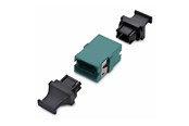 Netwerk - kabel - StarTech.com Startech network coupler - TAA Compliant - aqua - Groen - MPOSMAPCAQCOUPLER