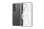 Mobiel - Covers & Cases - CRONG Hybrid Clear Magnetic - MagSafe Case for Samsung Galaxy S26 - Clear - CRGHCMSGS26CLR