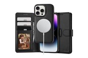 Mobiel - Covers & Cases - Tech-Protect MagSafe Wallet Case with Wallet for iPhone 16 Pro - Black - 5906302311606