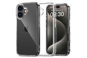 Mobiel - Covers & Cases - Tech-Protect FlexAir Hybrid Case for iPhone 16 - Transparent - 5906302311620