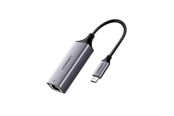Netwerk-adapter (netwerkkaart, printserver, enz.) - UGREEN external network adapter RJ45 - USB Type C (1000 Mbps / 1 Gbps) Gigabit Ethernet gray (CM199) - 6957303857371